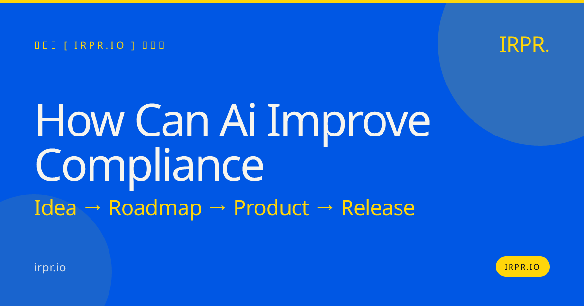 AI Compliance Software Development | IRPR.io — IRPR.io
