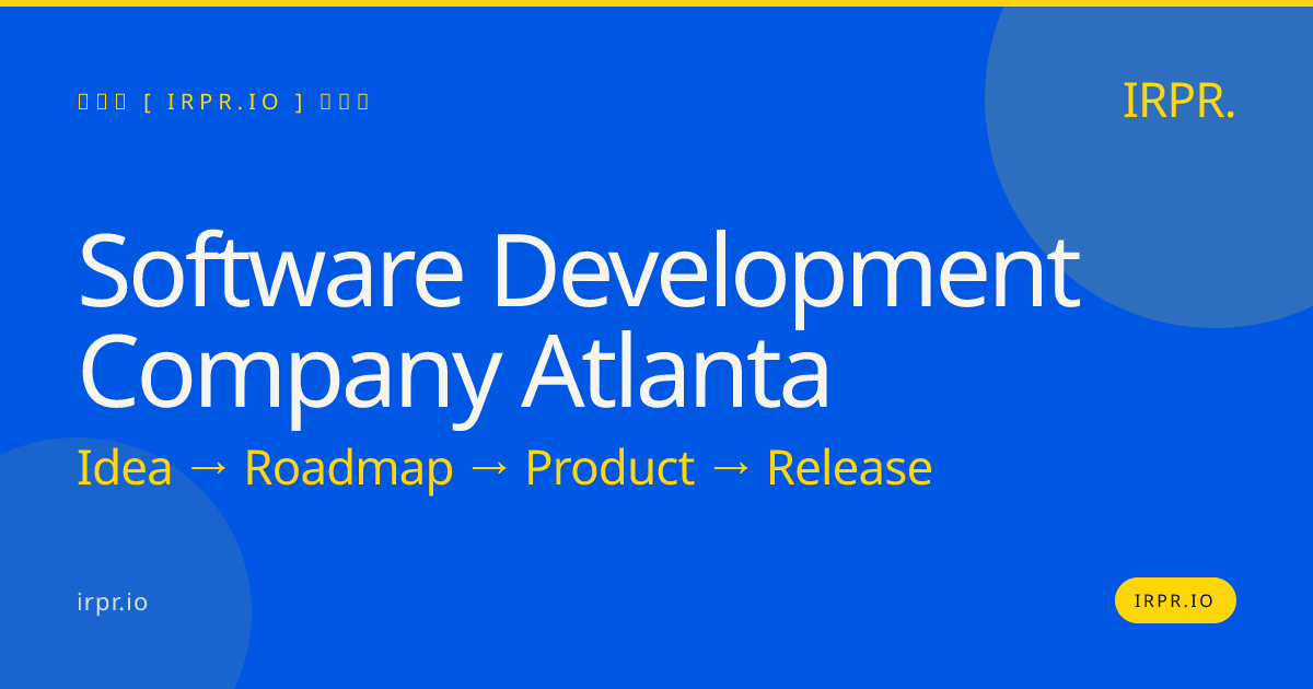 Software Development Company Atlanta | IRPR.io — IRPR.io