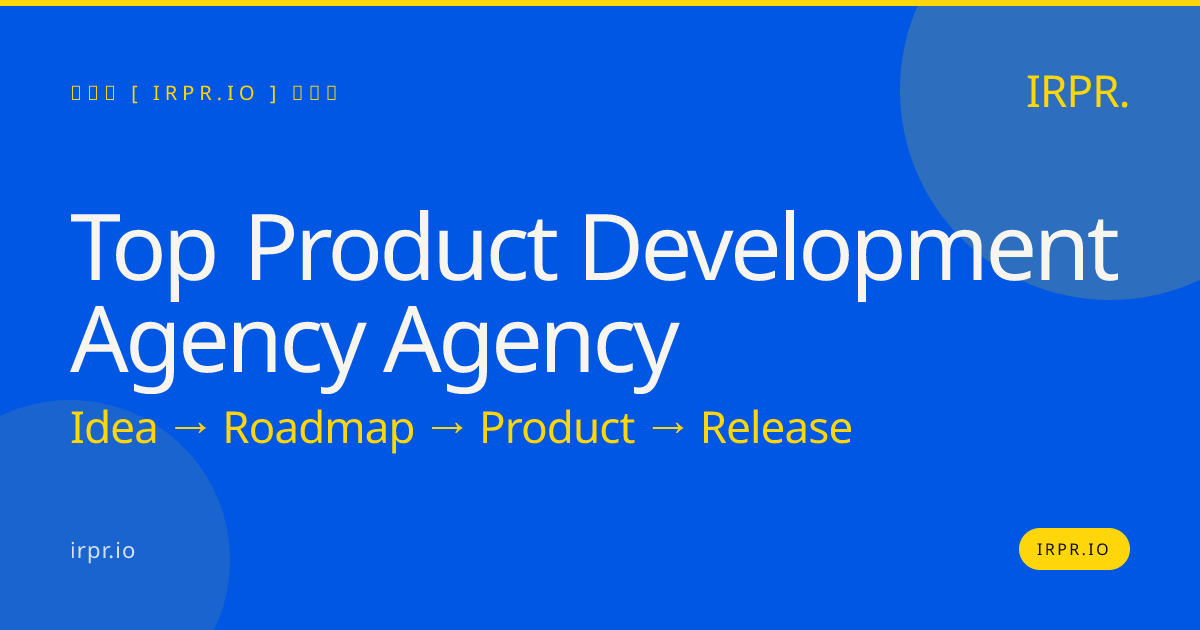 Top Product Development Agency | IRPR.io — IRPR.io