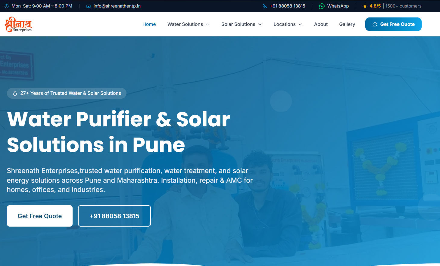 Shreenath Enterprises - Industrial Web